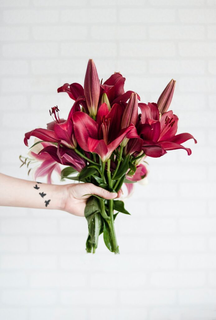 LILIES for wedding